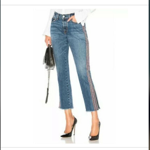 Hudson Stripe Riley Luxe Crop - Picture 1 of 8